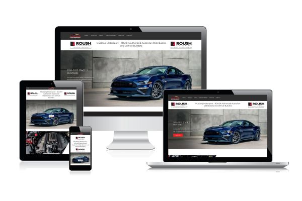 ROUSH Performance AU website design