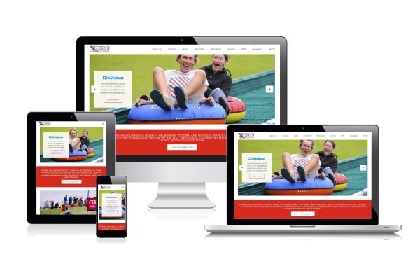 Xtreme Leisure Solution website design