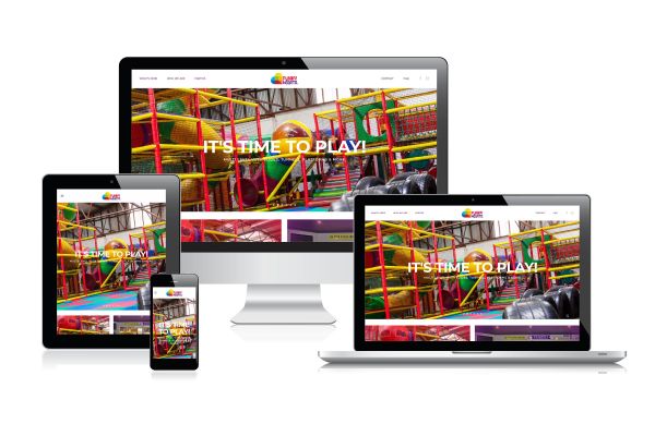 Funky Hearts Play Centre website design